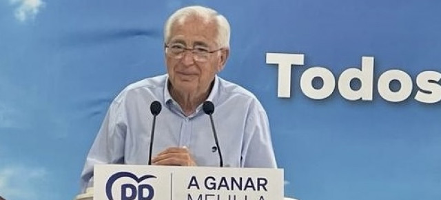 Juan José Imbroda, presidente regional del PP de Melilla 