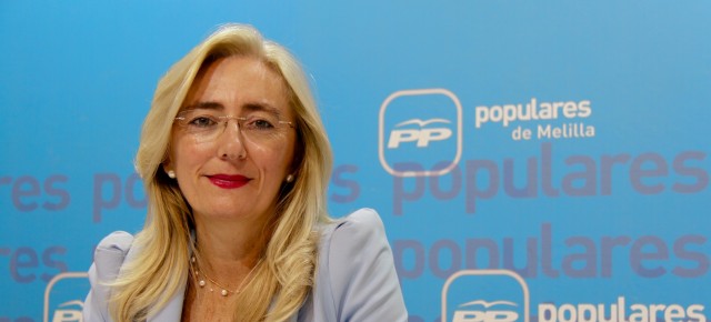 Mª del Carmen Dueñas, Senadora y Secretaria Regional del Partido Popular de Melilla.